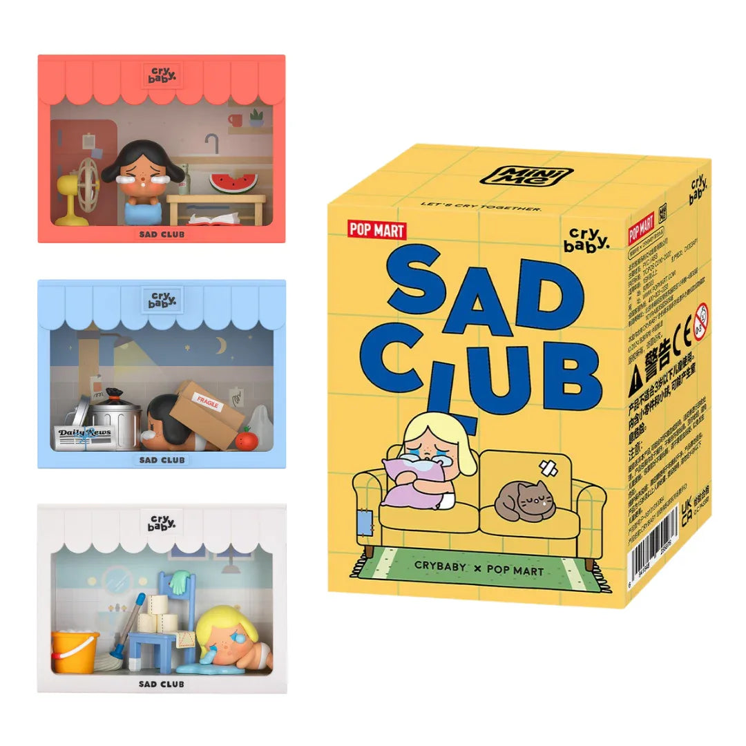 POP MART CRYAGAIN SAD CLUB SÜRPRİZ KUTU SERİSİ - My Suti