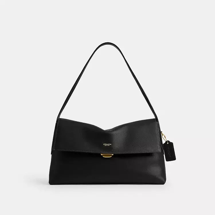 Coach Chelsea Shoulder Bag 36 - Brass/Black - My Suti