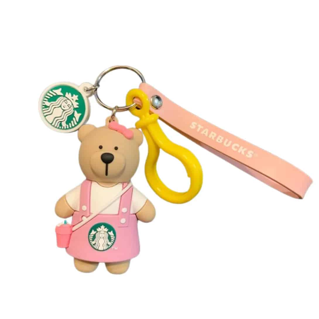 Starbucks Bearista Keychain – Bear Keychain - My Suti