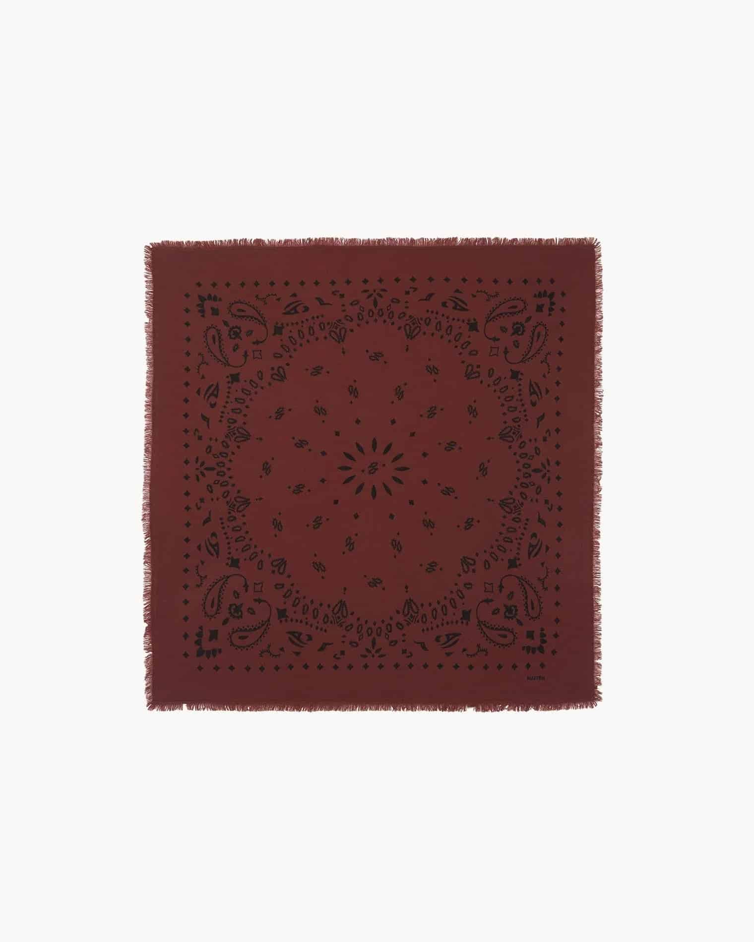 KUJTEN Small Bandana Hachi Earth Burgundy - Bandana - My Suti