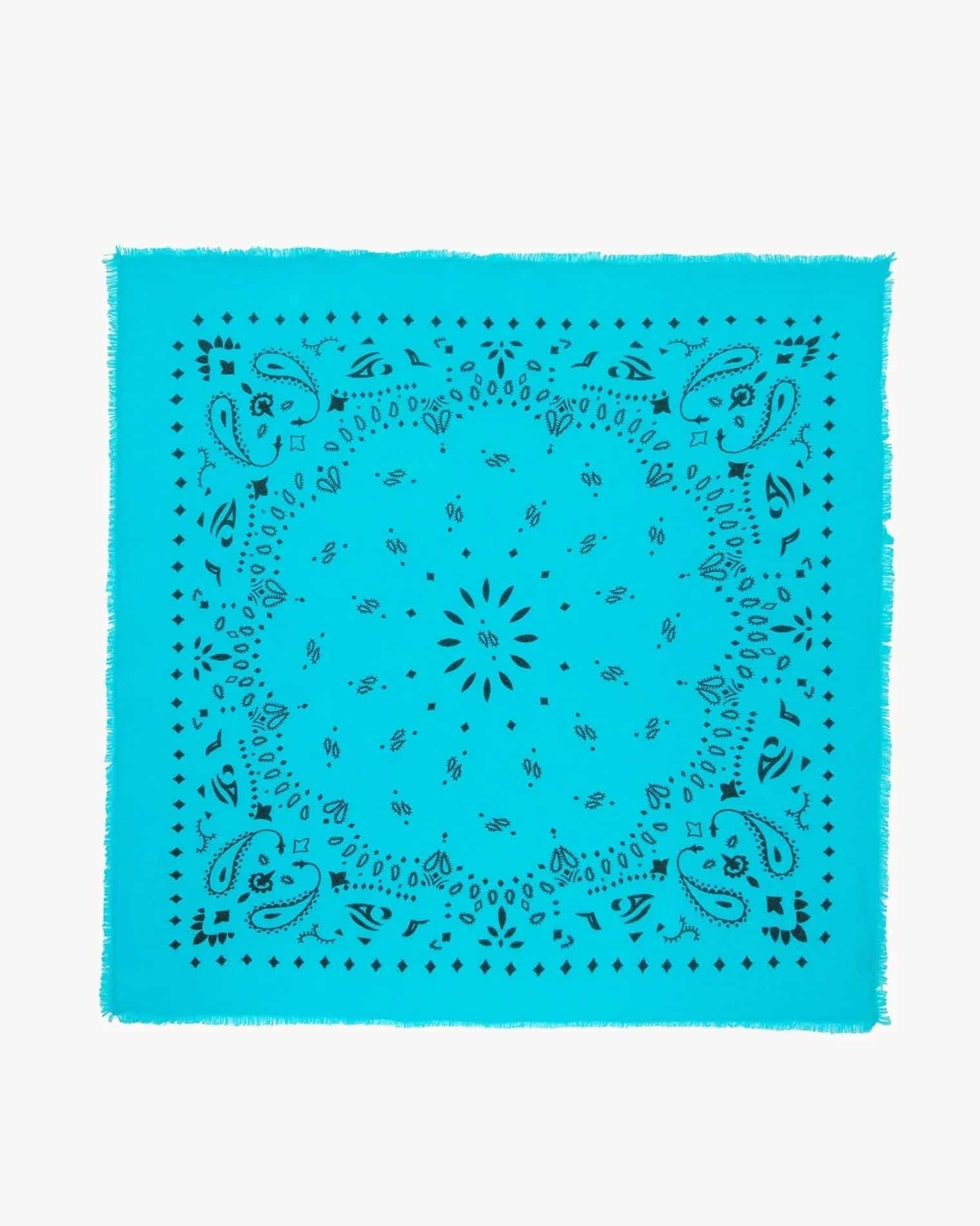 KUJTEN Bandana Hachiko Turquoise Blue - Bandana - My Suti
