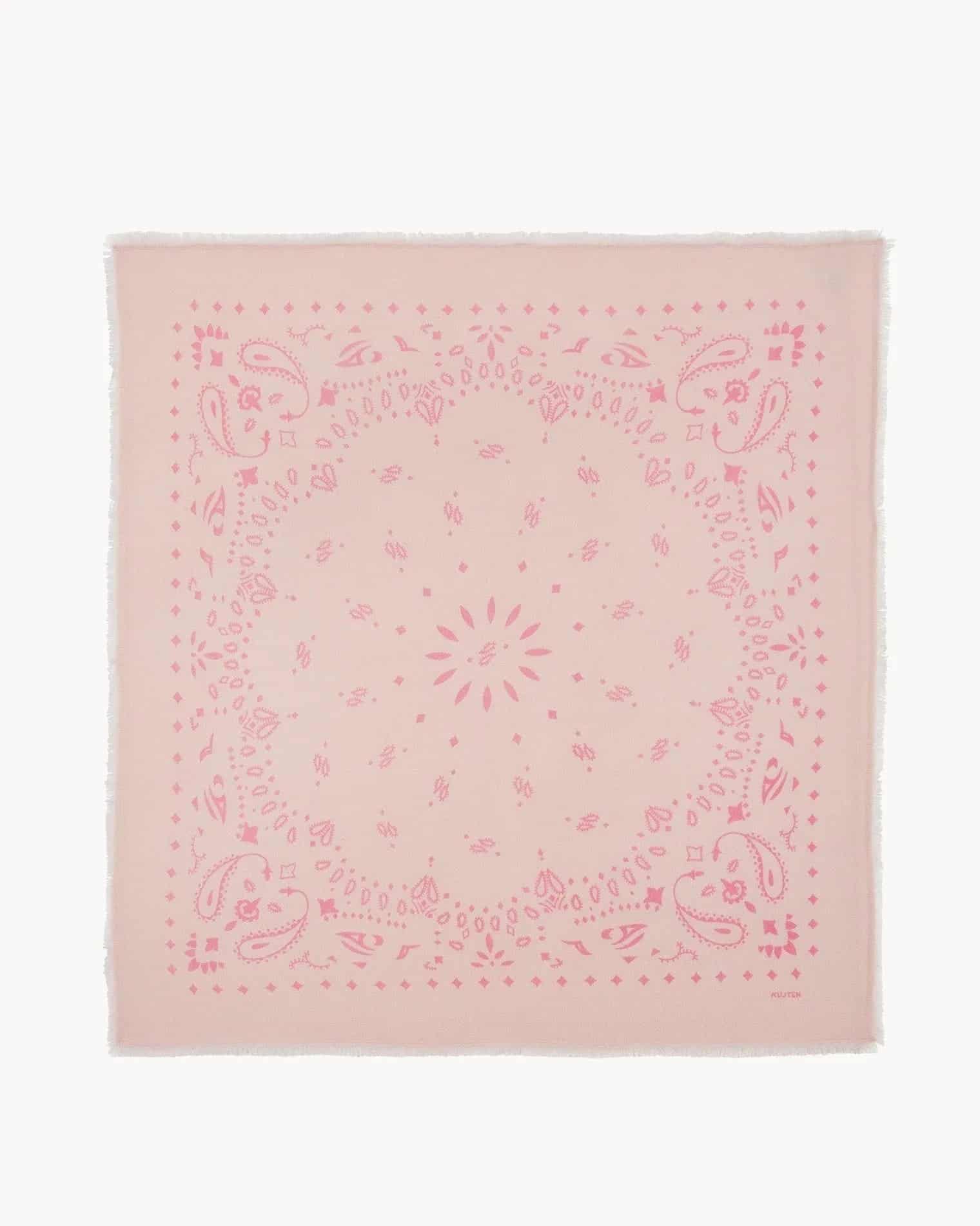 KUJTEN Bandana Hachiko Powder Pink - Bandana - My Suti KUJTEN Bandana Hachiko Powder Pink - Bandana - My Suti
