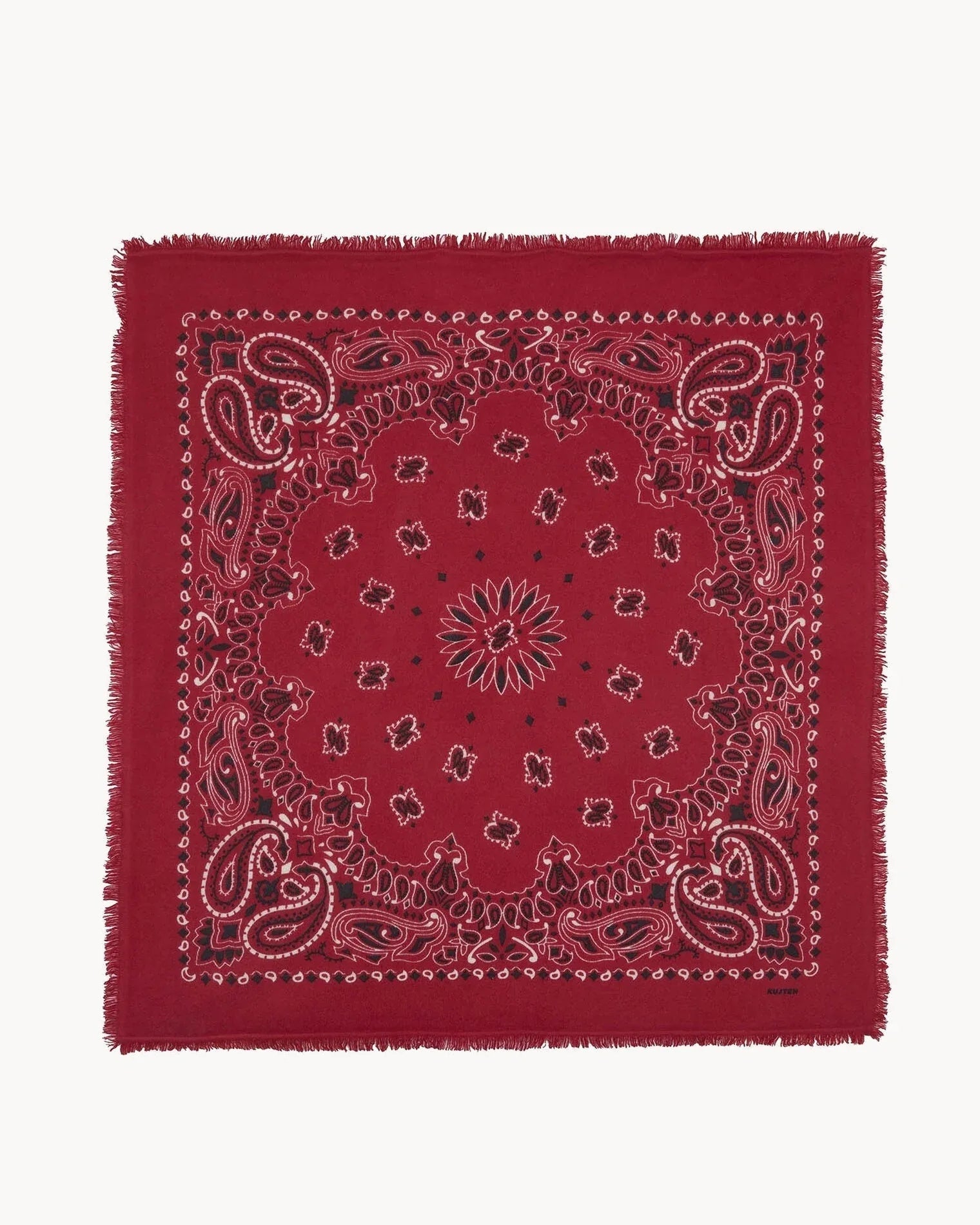 KUJTEN Large Bandana Hachiko Bico Red - Bandana - My Suti