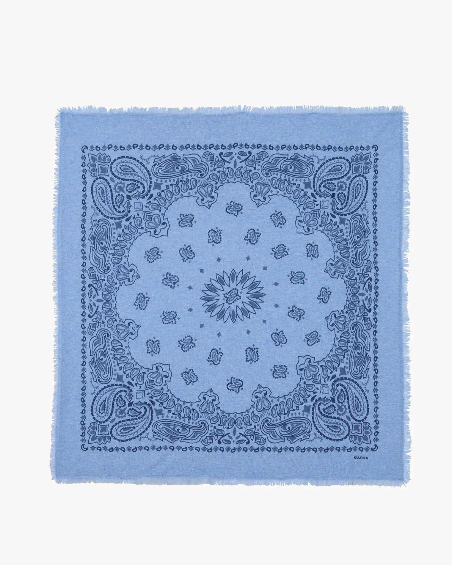 KUJTEN Large Bandana Hachiko Bico Blue Jeans - Bandana - My Suti