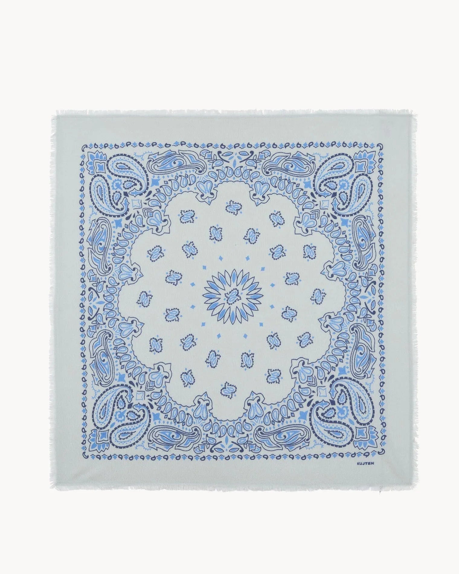 KUJTEN Large Bandana Hachiko Bico Silver Blue - Bandana - My Suti