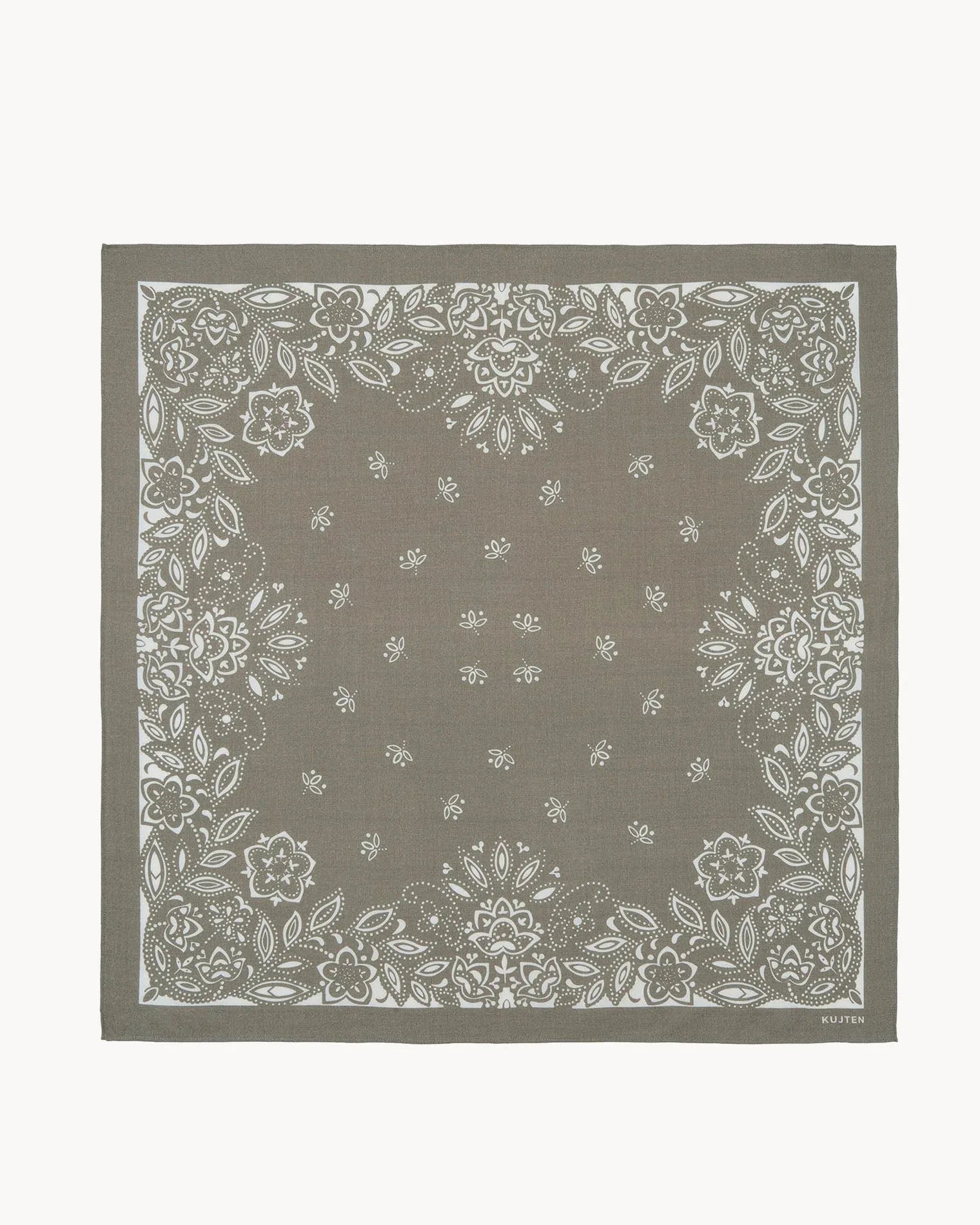 KUJTEN Large Bandana Helia Marl Khaki - Bandana - My Suti