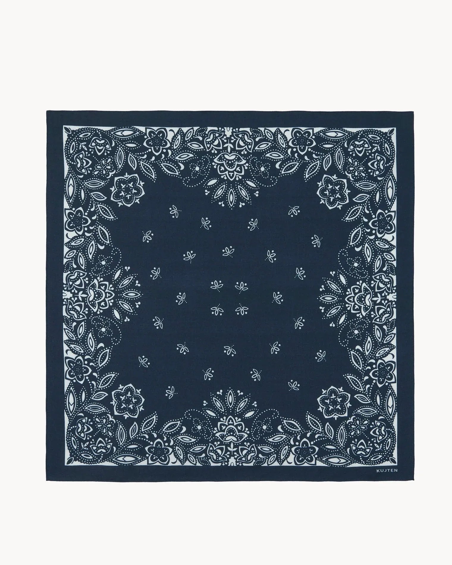 KUJTEN Large Bandana Helia Dark Navy Blue - Bandana - My Suti