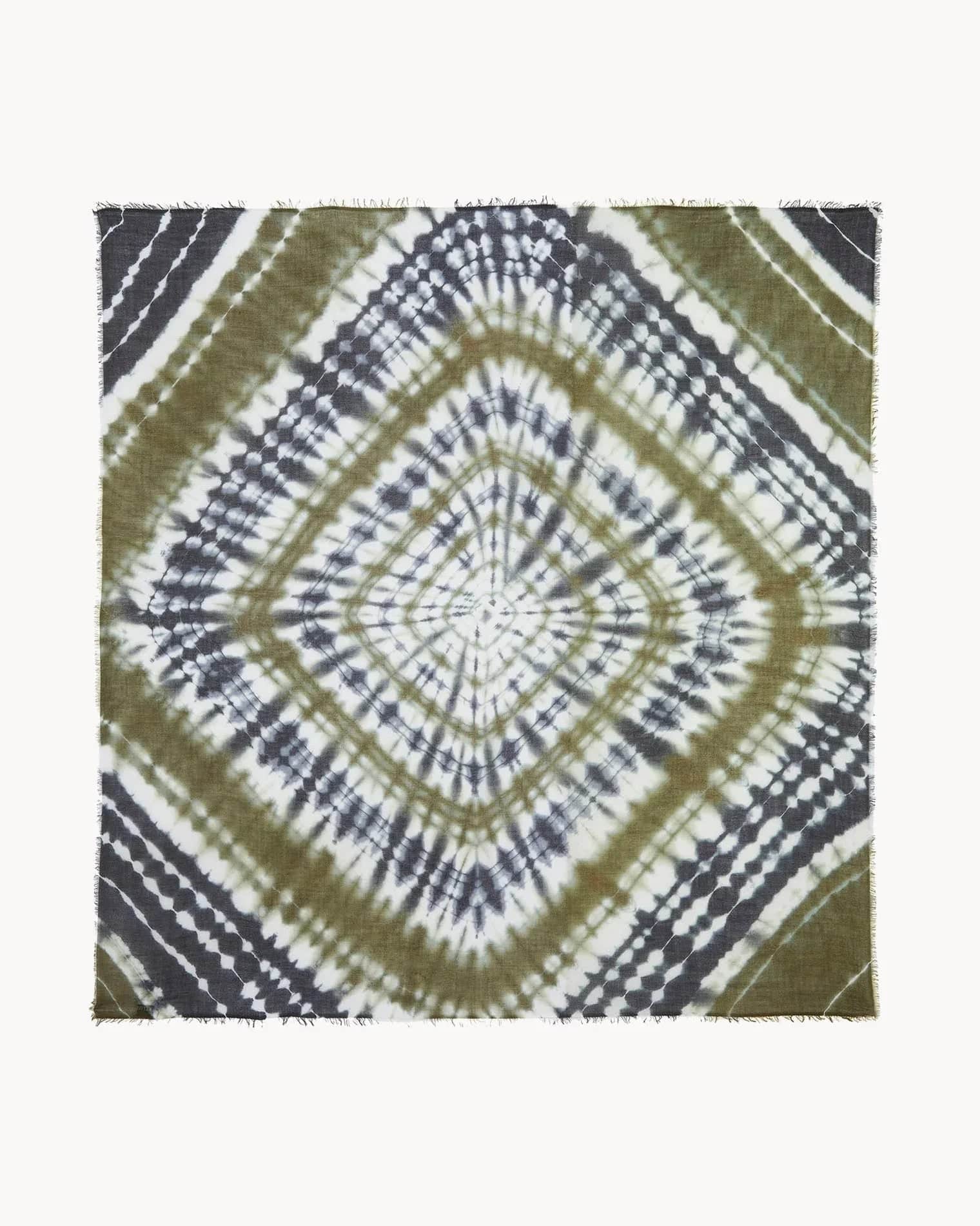 KUJTEN Very Large Bandana Effy Sunny Dark Khaki - Bandana - My Suti