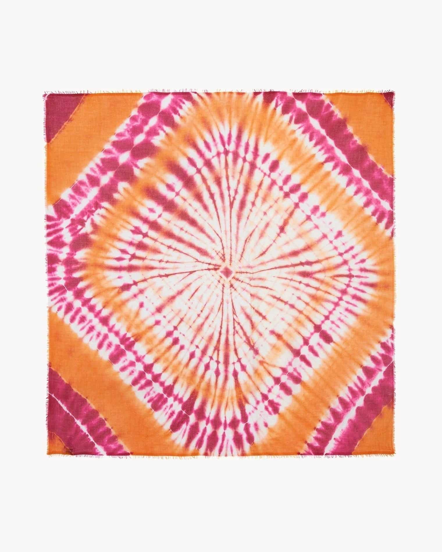 KUJTEN Very Large Bandana Effy Sunny Neon Pink - Bandana - My Suti
