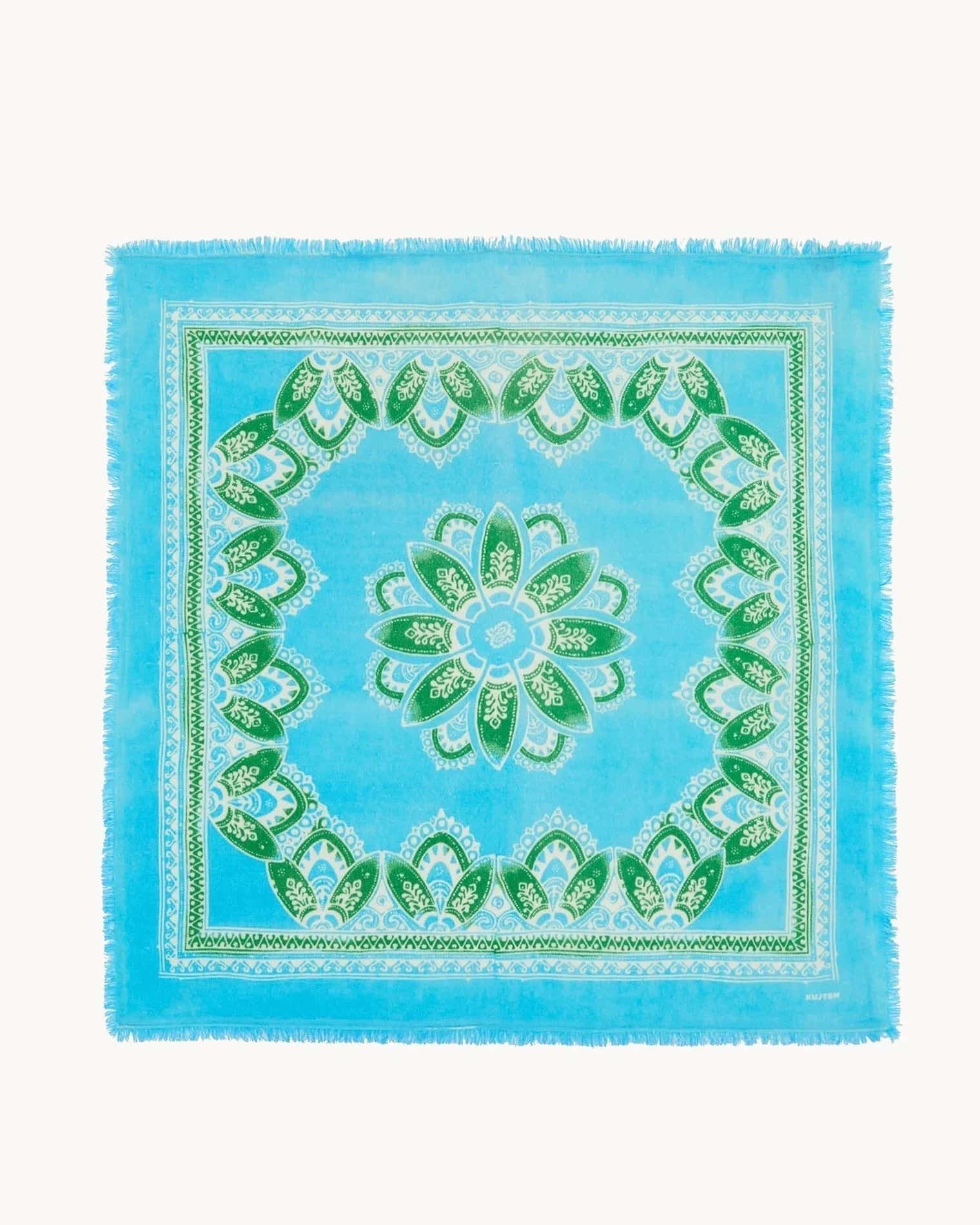 KUJTEN Bandana Hachiko Africa Glacier Blue - Bandana - My Suti