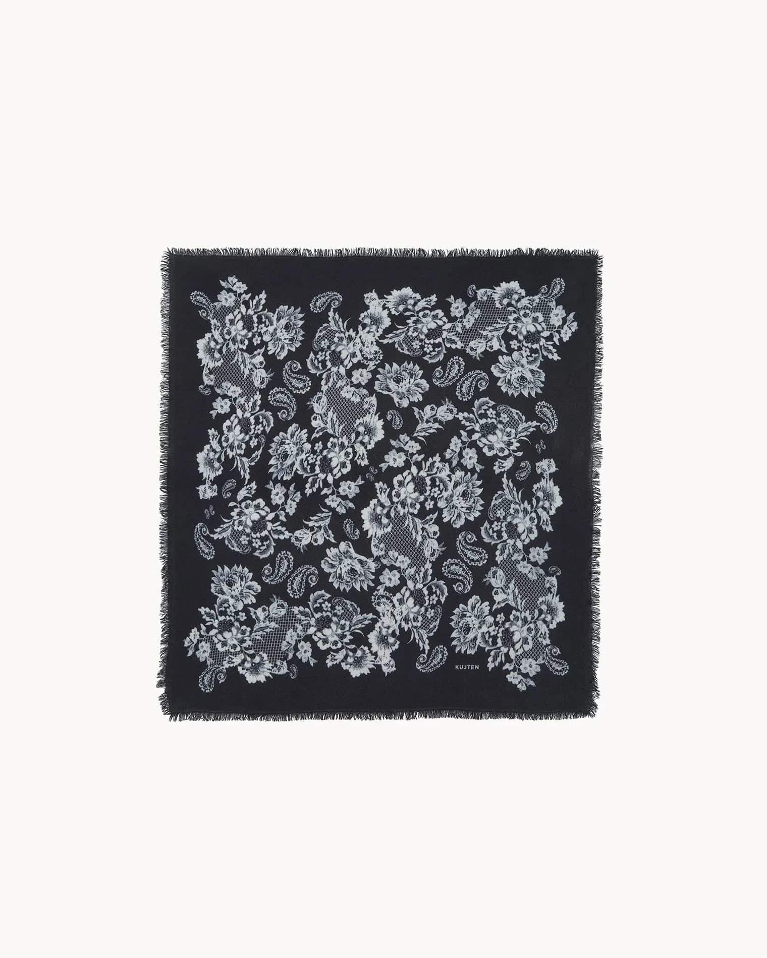 KUJTEN Small Bandana Hachi Lace Black - Bandana - My Suti