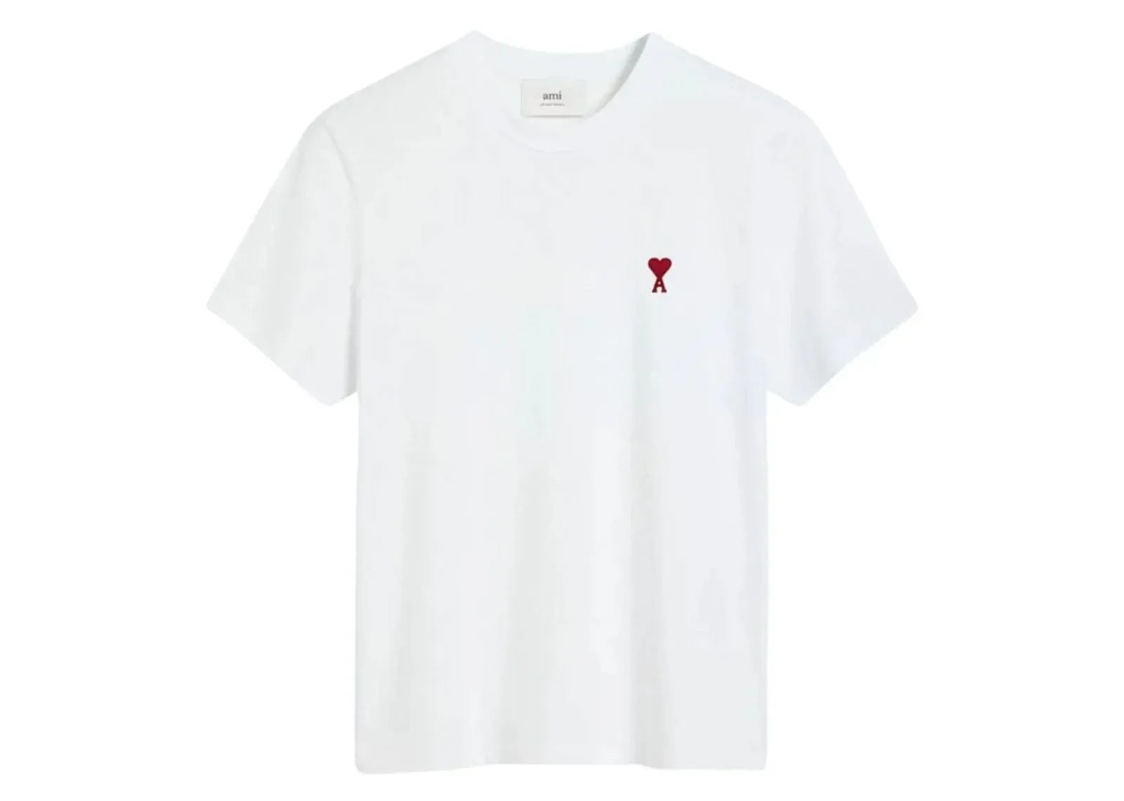 Ami Paris Ami De Coeur T-Shirt White (2025) - My Suti