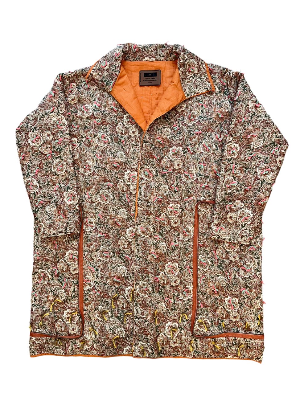 Cointel The Paisley Nocturne Trench Tote