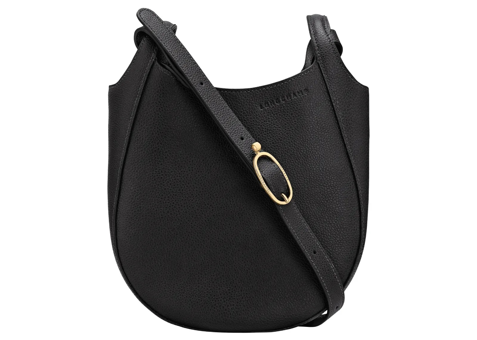 Longchamp Le Foulonné Small Crossbody Bag Black - My Suti