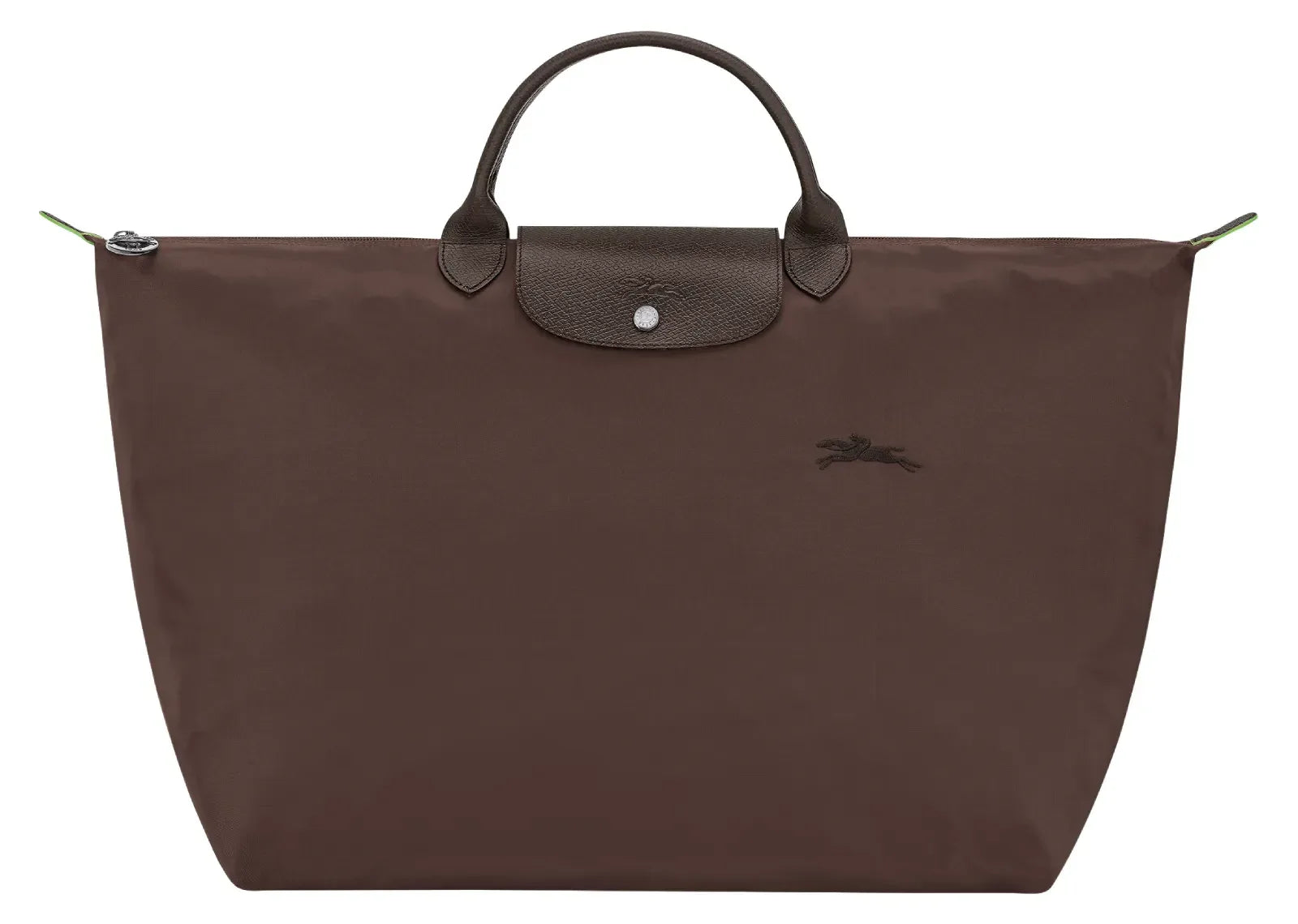 Longchamp Le Pliage Green L Travel Bag Mocha - My Suti