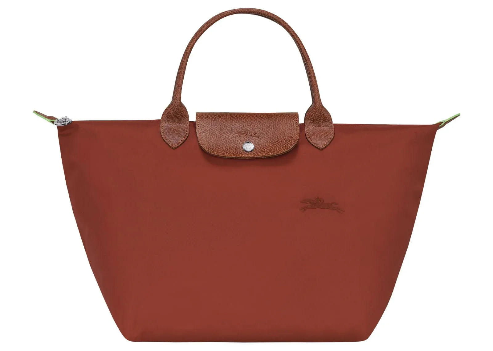 Longchamp Le Pliage Green Medium Handbag Chestnut - My Suti