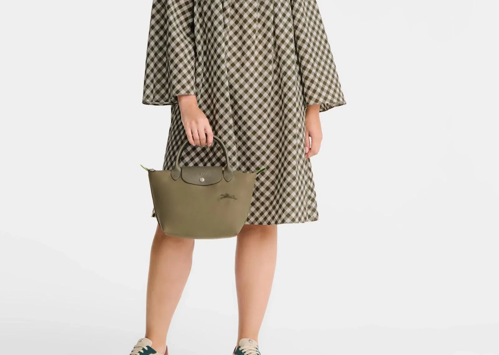 Longchamp Le Pliage Green Small Handbag Artichoke - My Suti