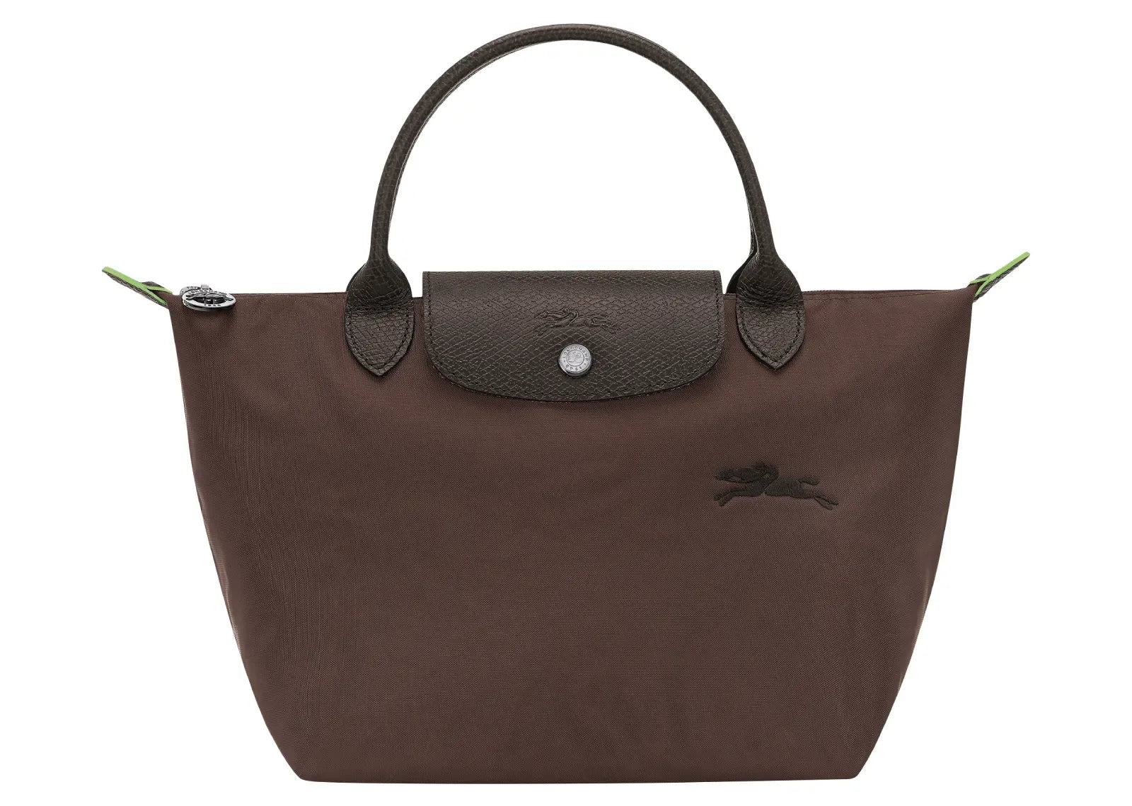 Longchamp Le Pliage Green Small Handbag Mocha - My Suti