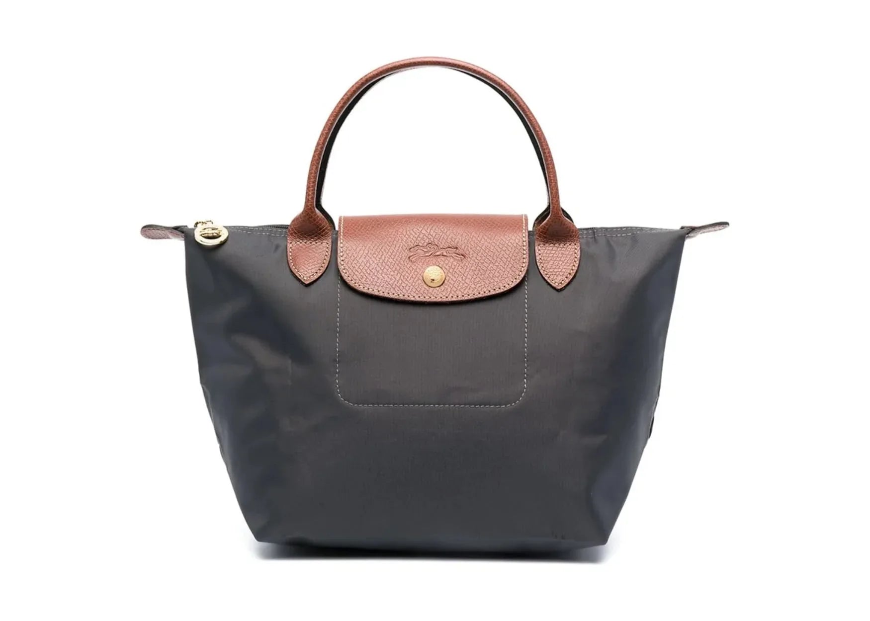 Longchamp Le Pliage Original Small Handbag Gray - My Suti