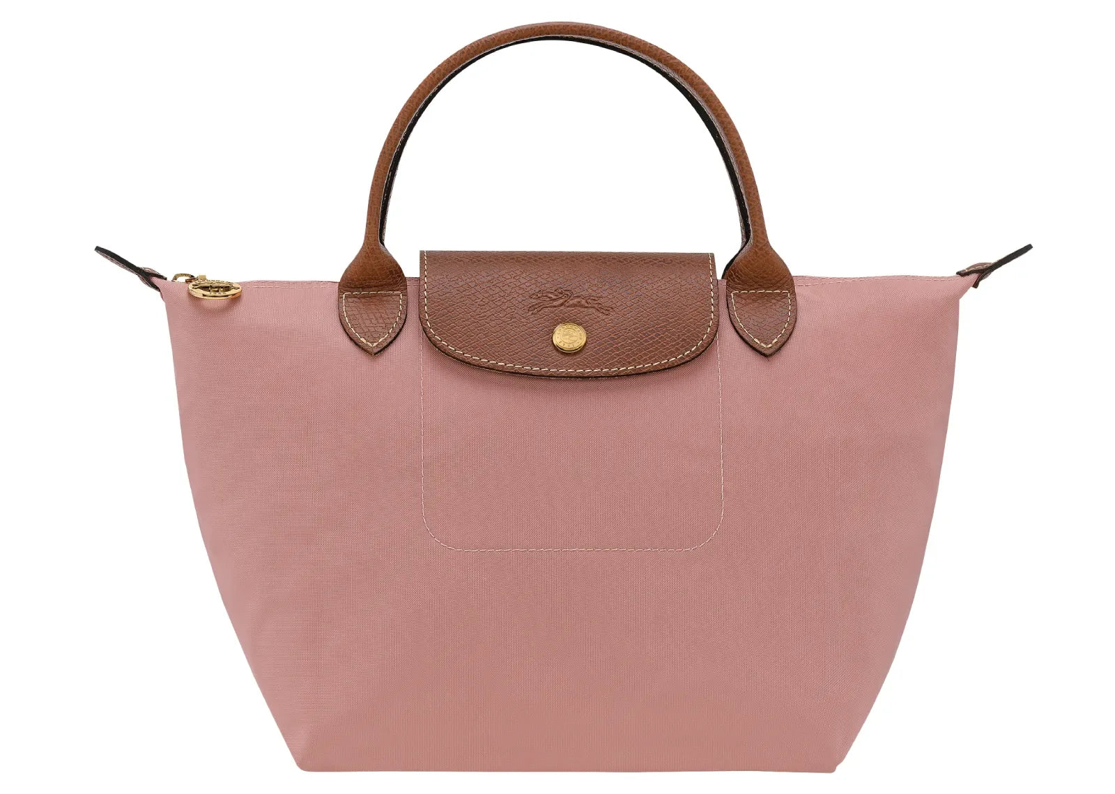 Longchamp Le Pliage Original Small Handbag Pink Tea - My Suti