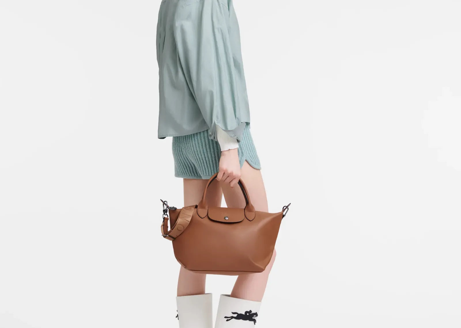 Longchamp Le Pliage Xtra Small Handbag Cognac - My Suti