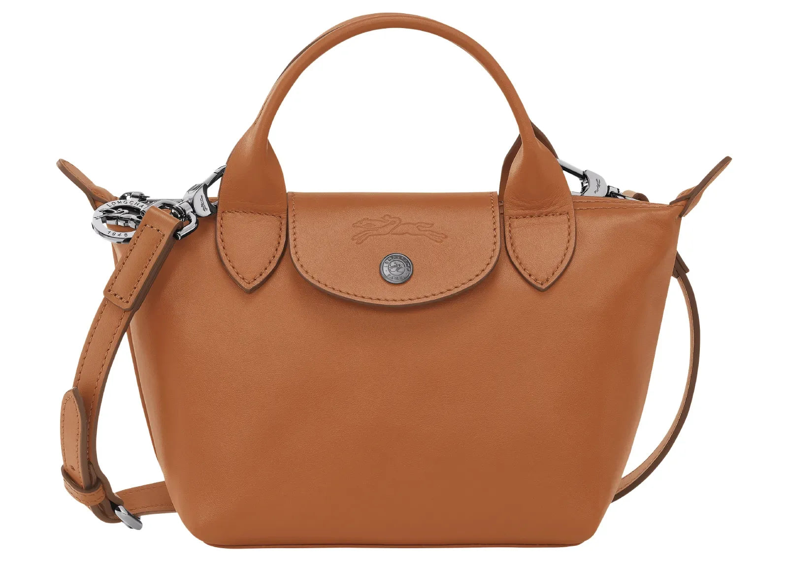 Longchamp Le Pliage Xtra XS Handbag Cashew - My Suti