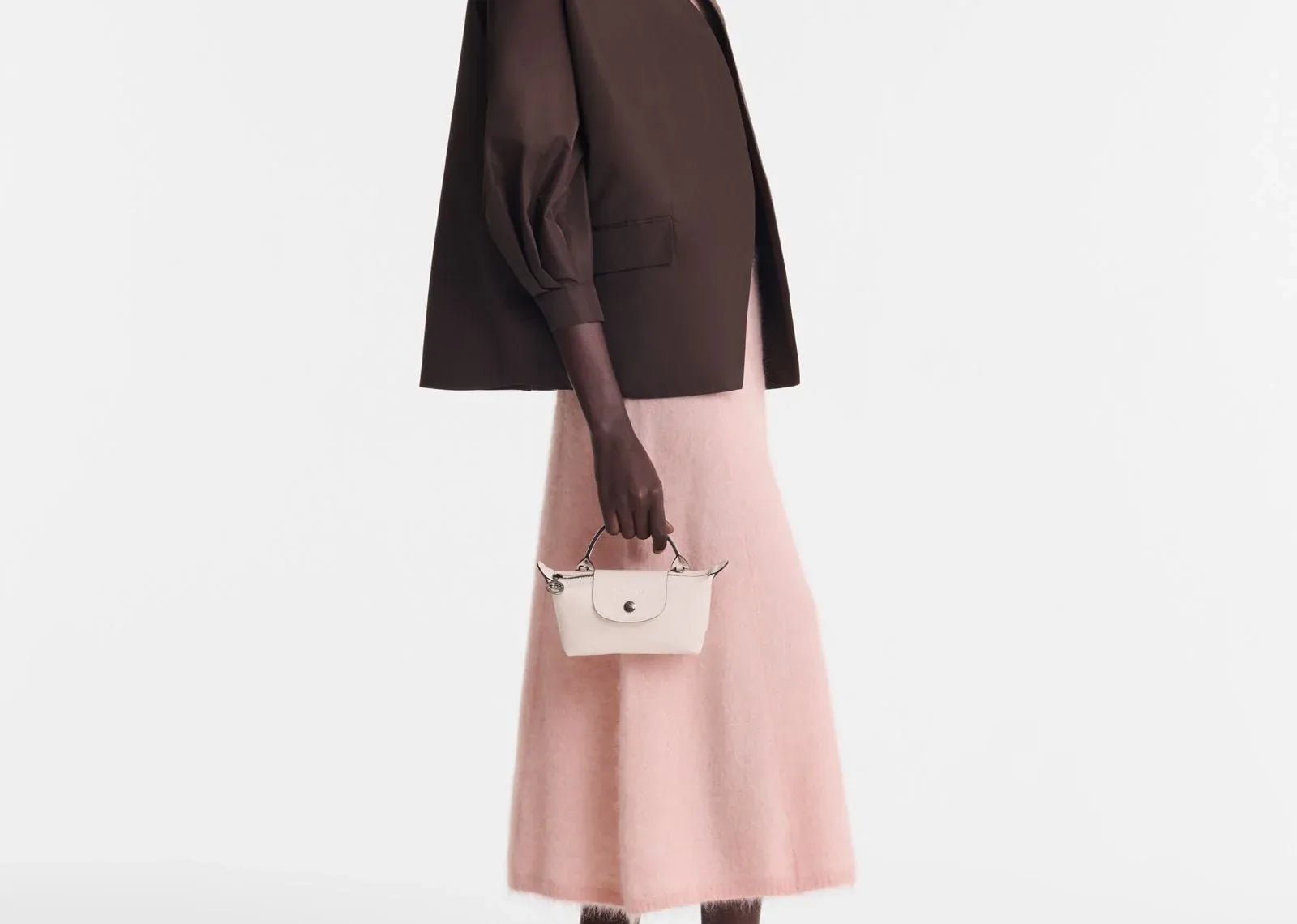 Longchamp Le Pliage Xtra XS Pouch Leather Paper - My Suti