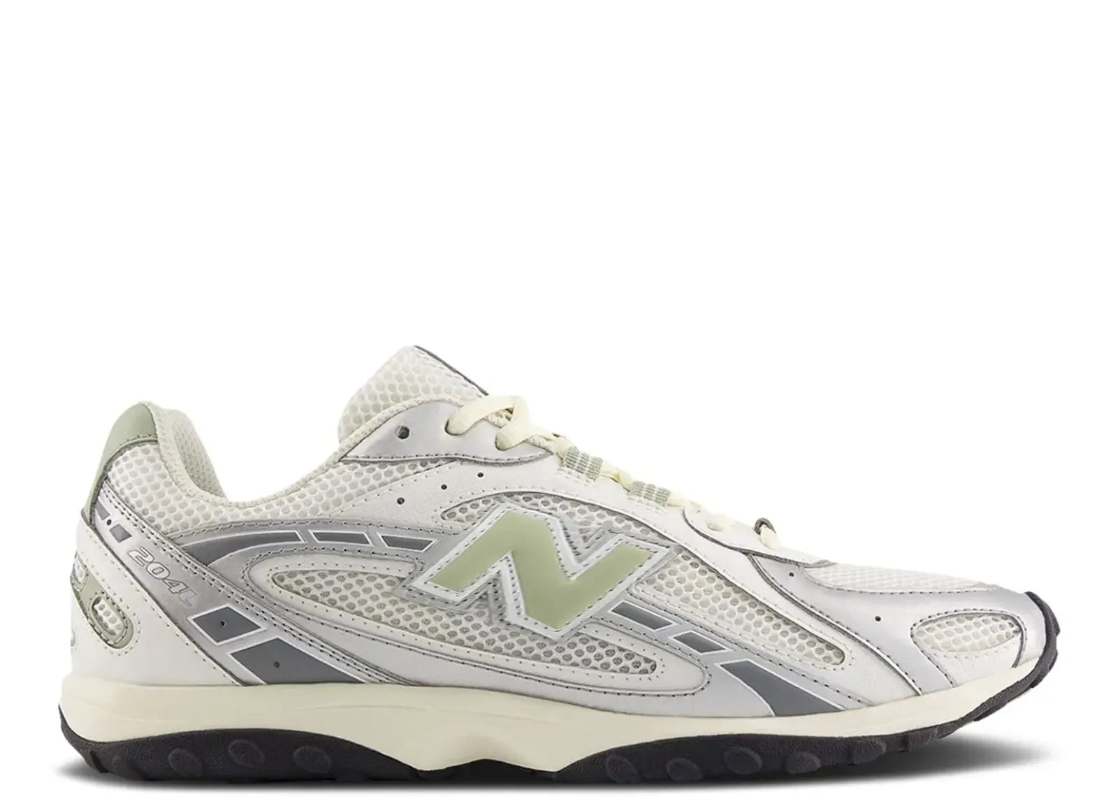 New Balance 204L Silver Metallic Sage Green - My Suti