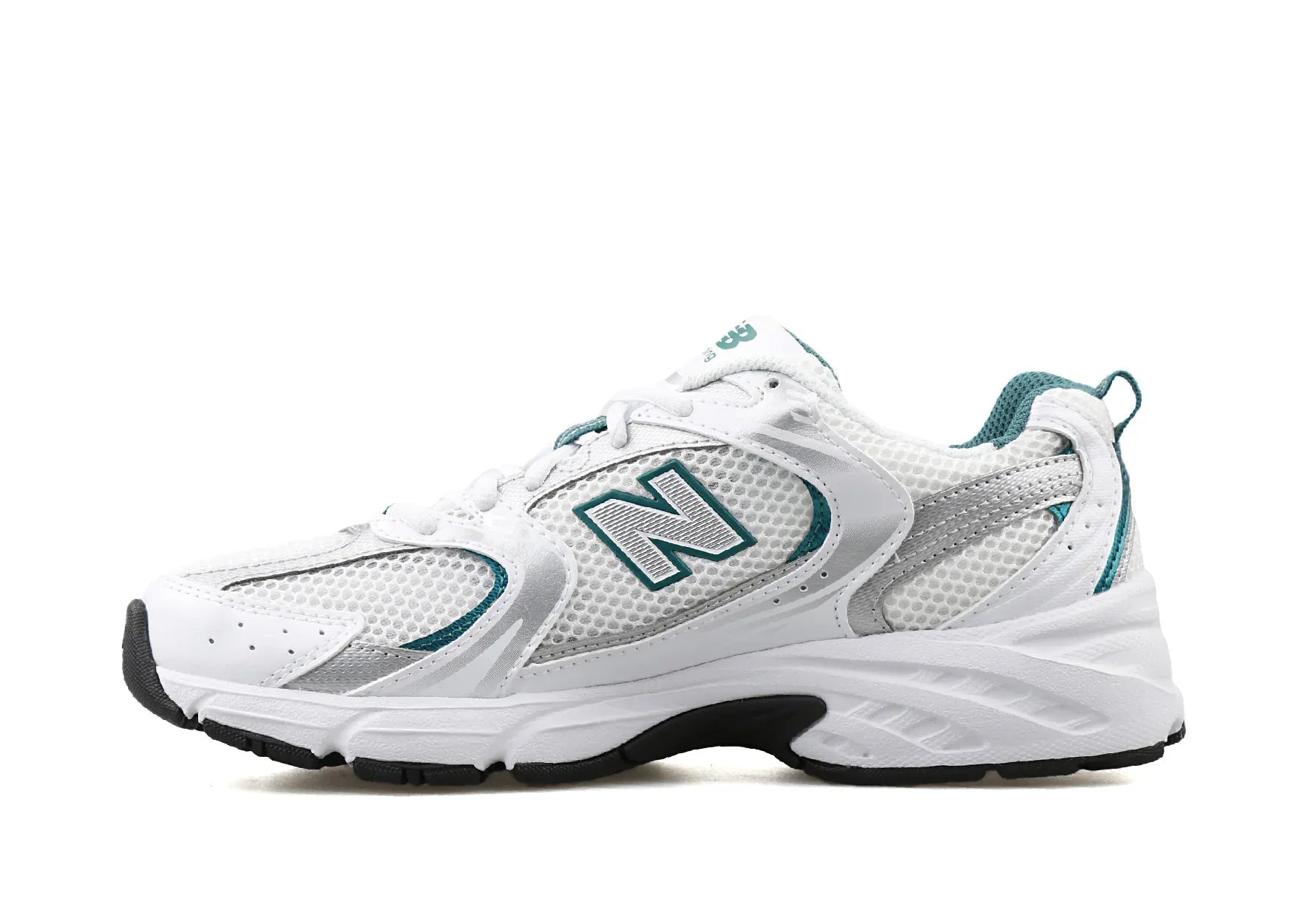 New Balance 530 White Silver Green - My Suti