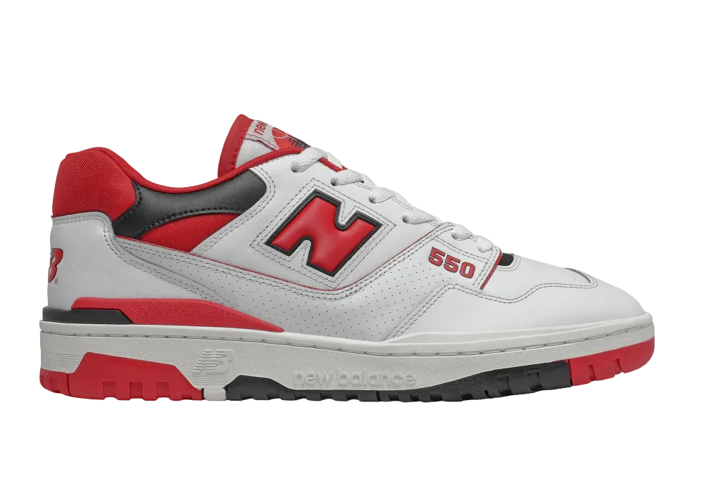 New Balance 550 White Red - My Suti
