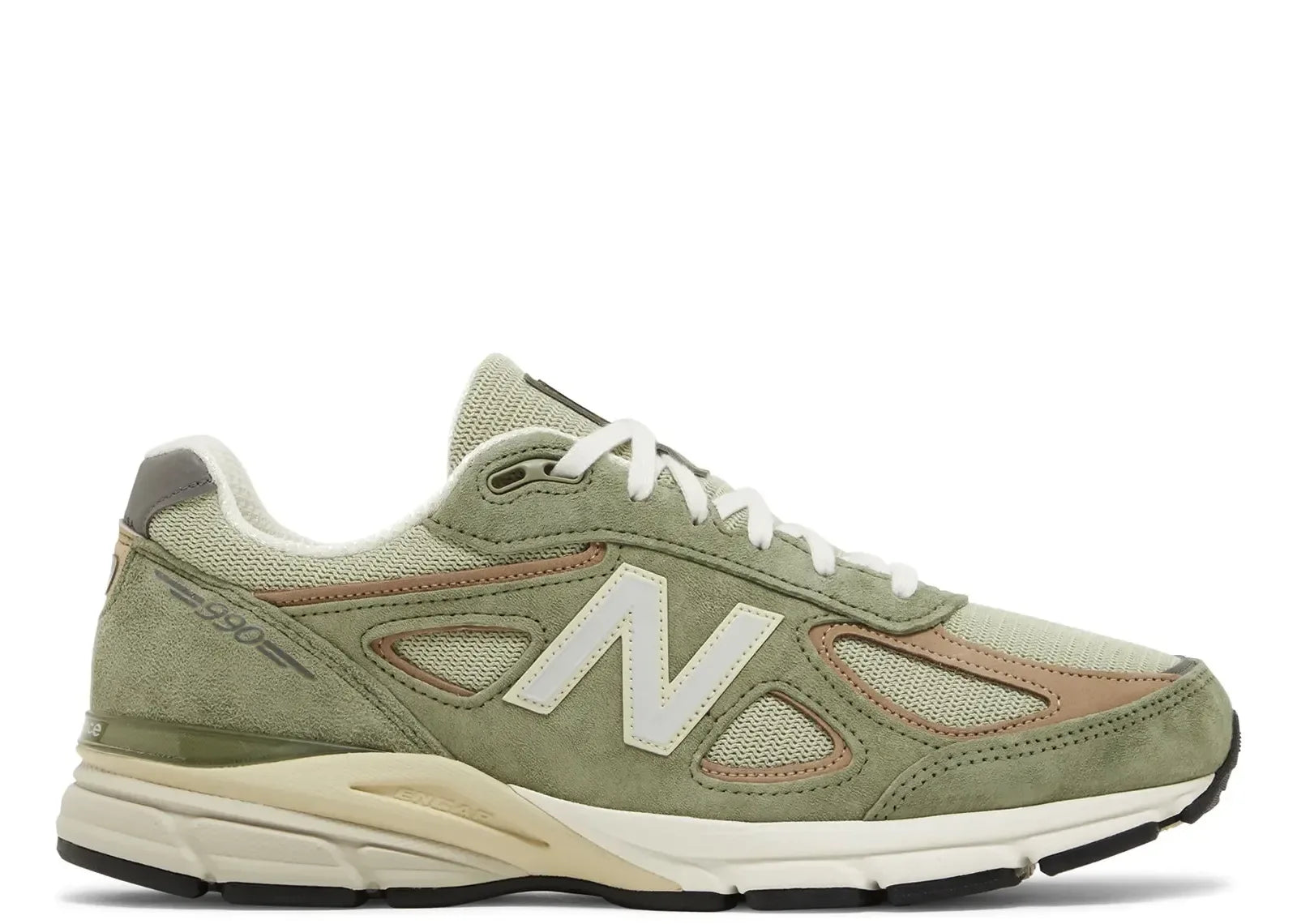 New Balance 990v4 MiUSA Teddy Santis Olive Incense - My Suti