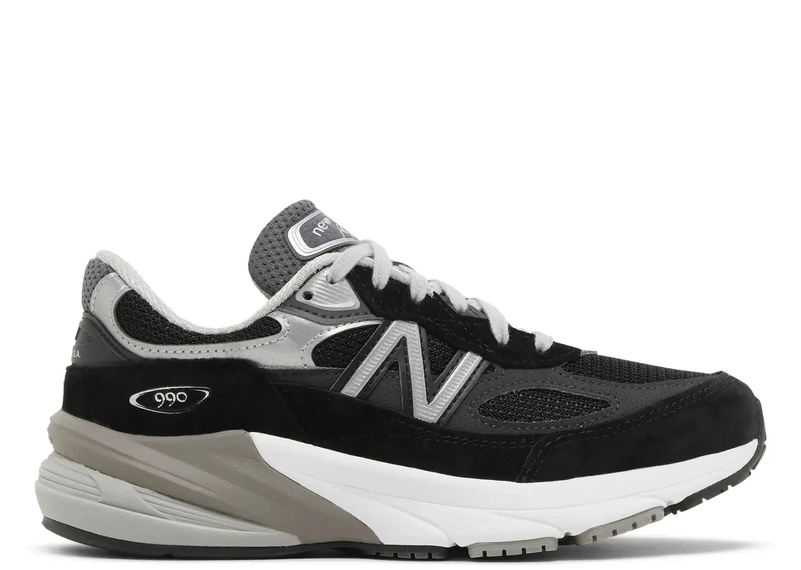 New Balance 990v6 MiUSA Black Grey White - My Suti