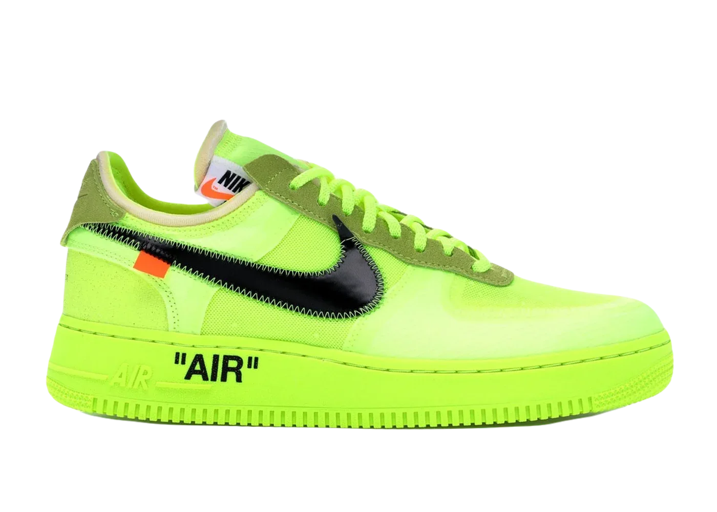 Nike Air Force 1 Low Off-White Volt - My Suti