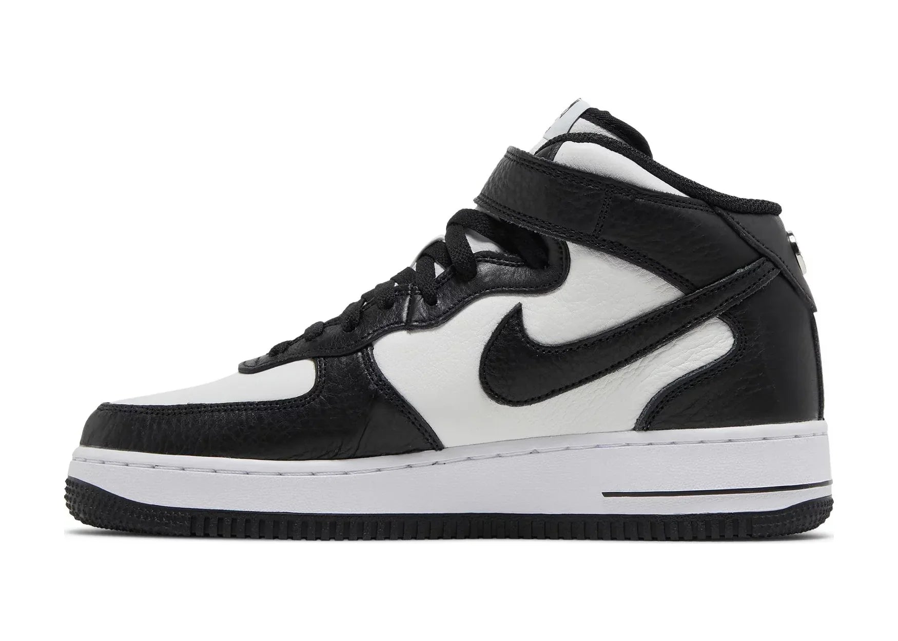 Nike Air Force 1 Mid Stussy Light Bone Black - My Suti