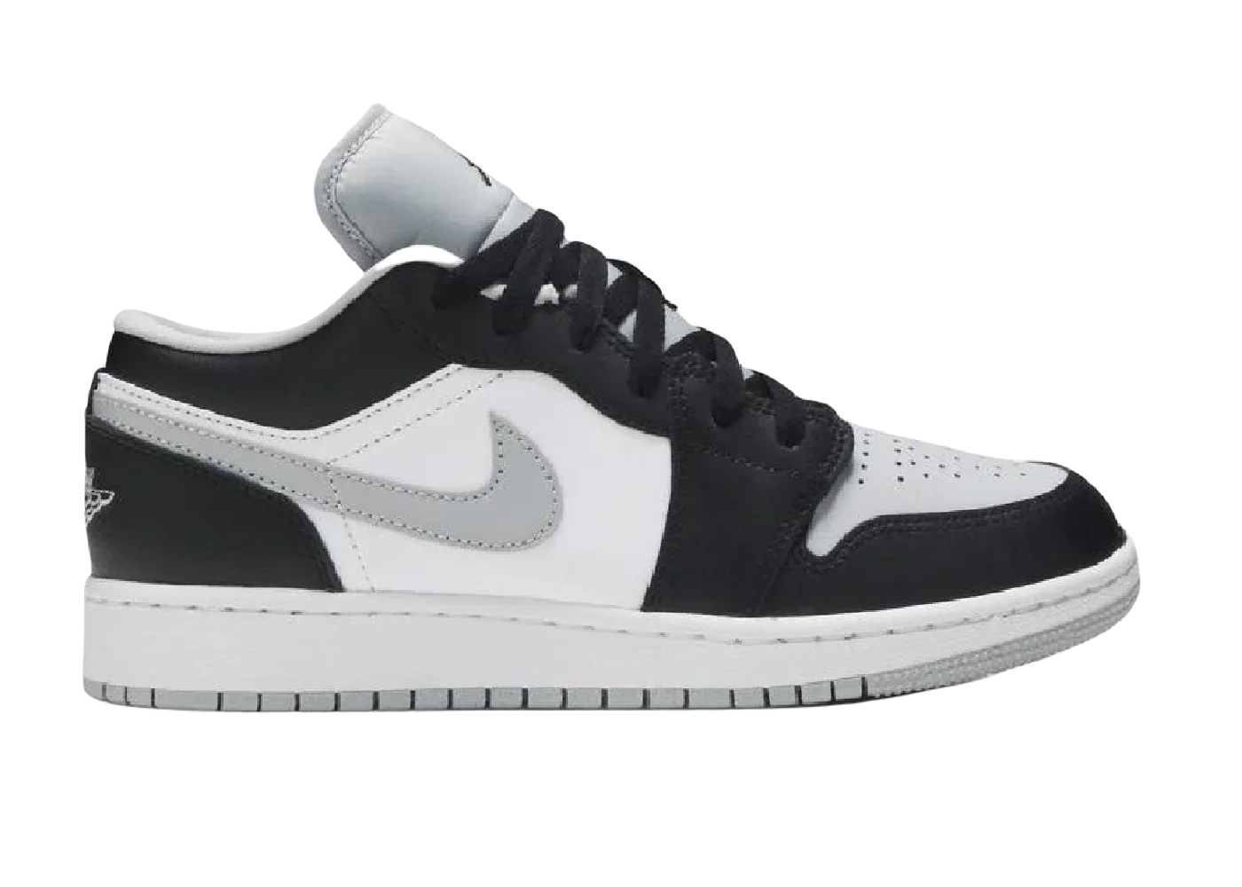 Nike Air Jordan 1 Low Black White Grey (GS) - My Suti
