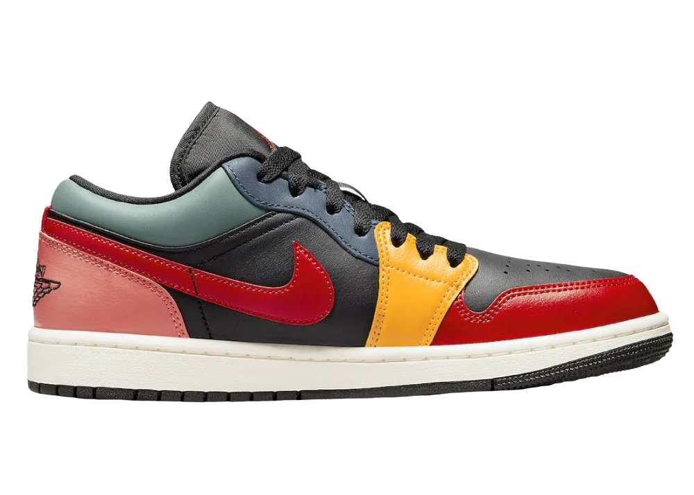 Nike Air Jordan 1 Low SE Black Multi-Color (W) - My Suti