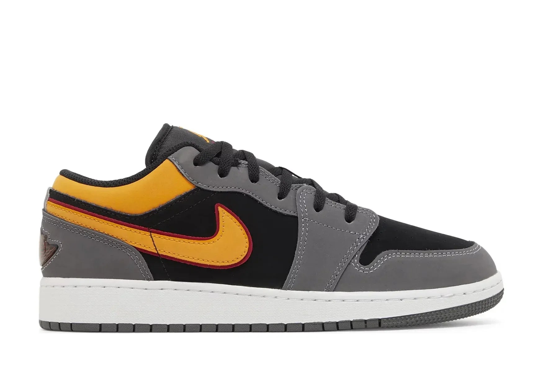 Nike Air Jordan 1 Low SE Light Graphite Vivid Orange (GS) - My Suti