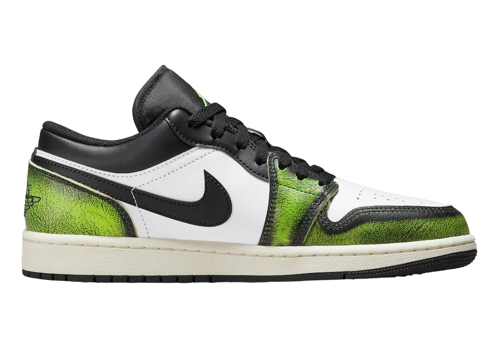 Nike Air Jordan 1 Low Wear Away Electric Green - My Suti