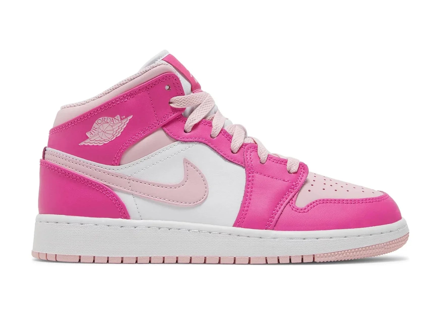 Nike Air Jordan 1 Mid Fierce Pink (GS) - My Suti