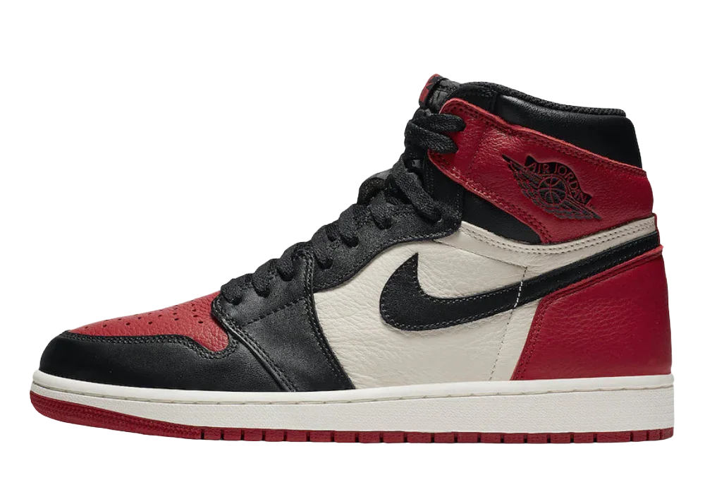Nike Air Jordan 1 Retro High Bred Toe - My Suti
