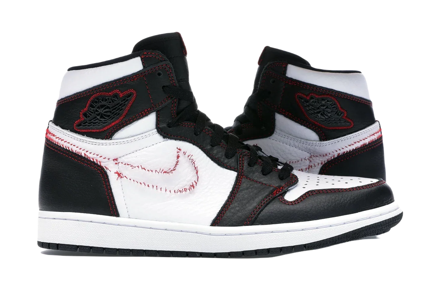 Nike Air Jordan 1 Retro High Defiant White Black Gym Red - My Suti