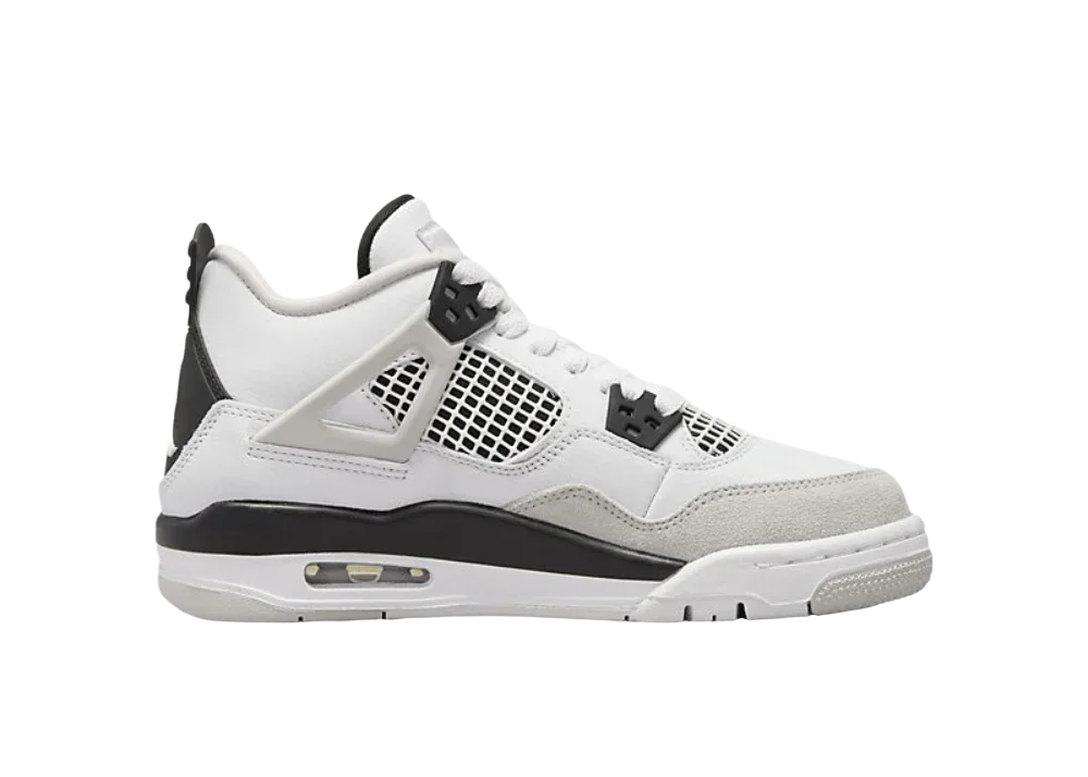 Nike Air Jordan 4 Retro Military Black (GS) - My Suti