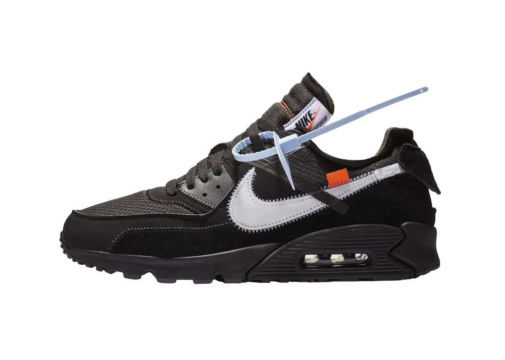 Nike Air Max 90 OFF-WHITE Black - My Suti