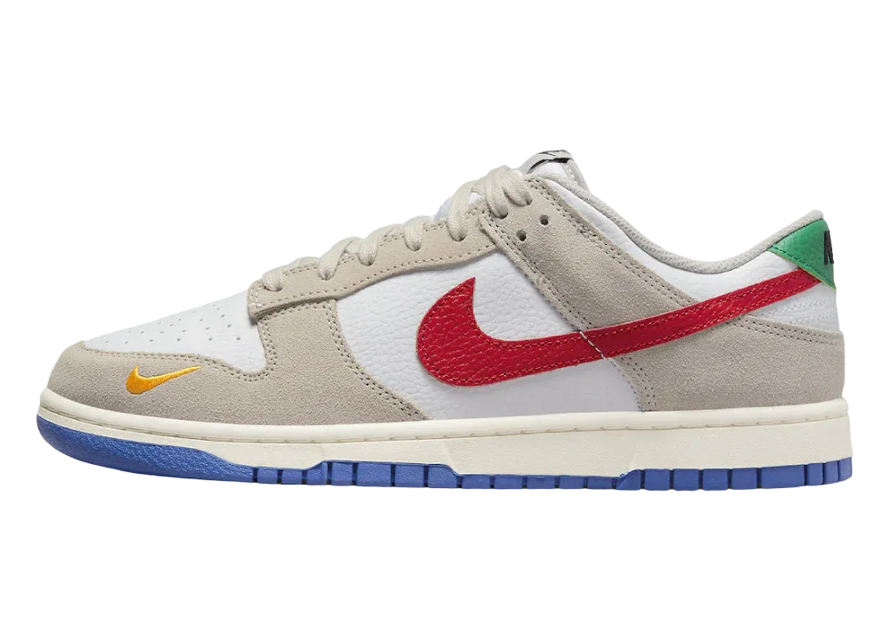 Nike Dunk Low Light Iron Ore Red Blue - My Suti