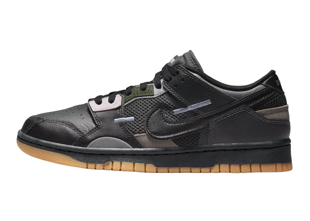 Nike Dunk Low Scrap Black Gum - My Suti