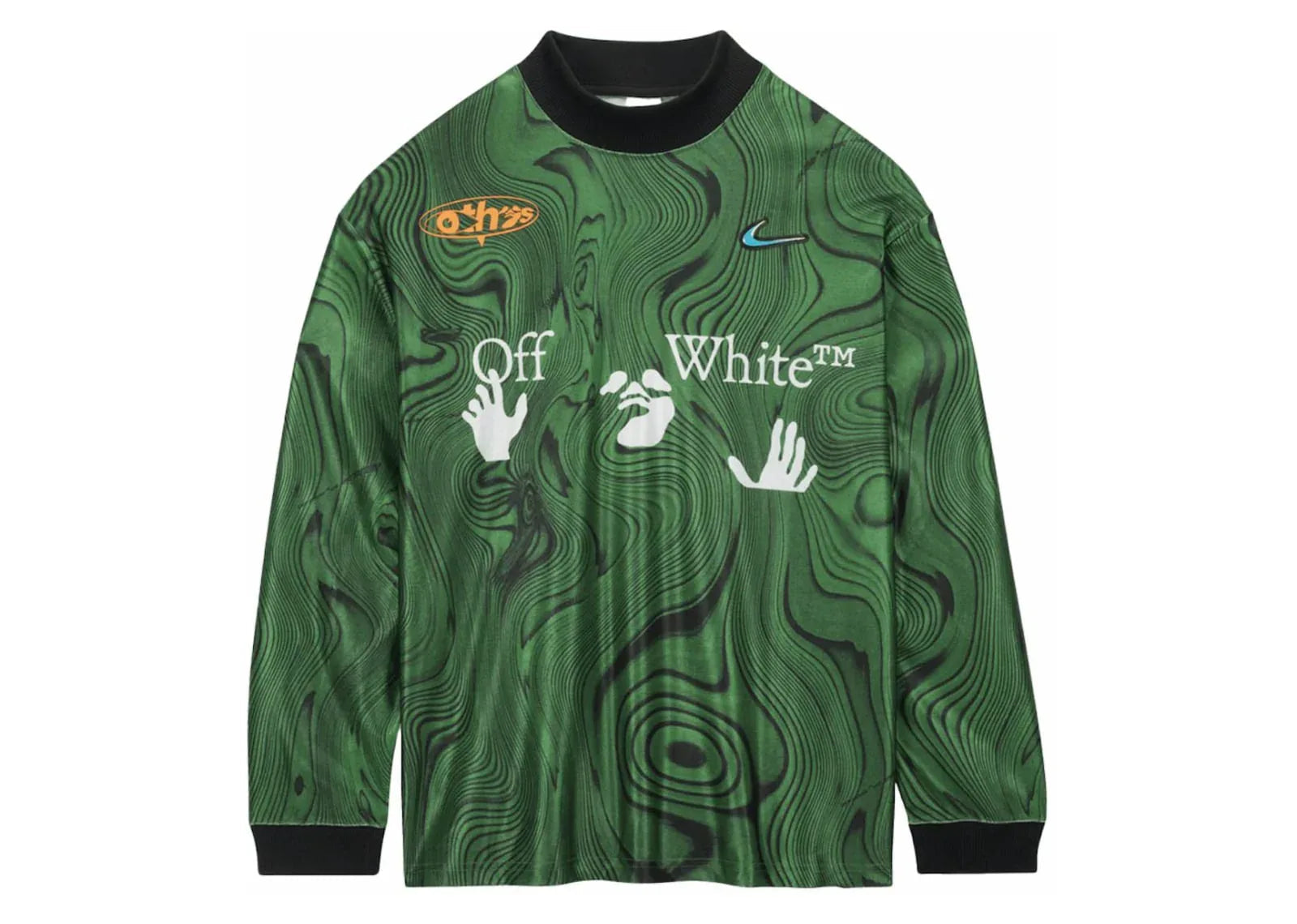 Nike x Off-White Allover Print Jersey Kelly Green - My Suti
