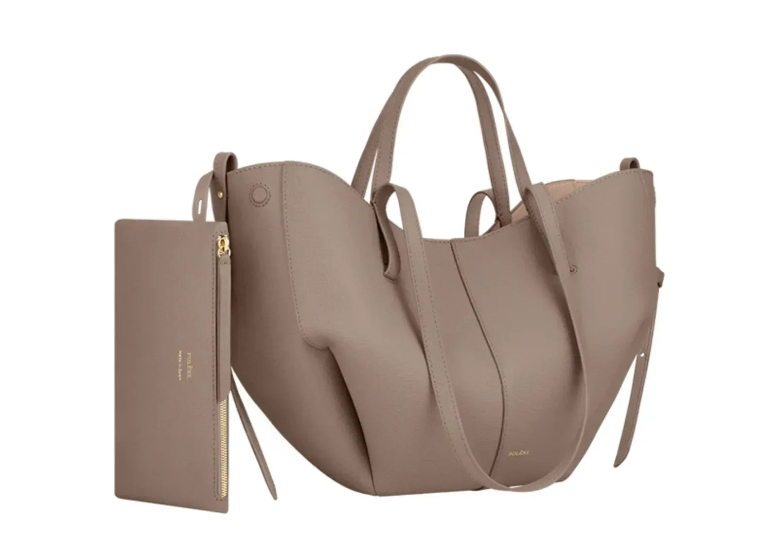 Polène Cyme Mini Edition Textured Taupe - My Suti