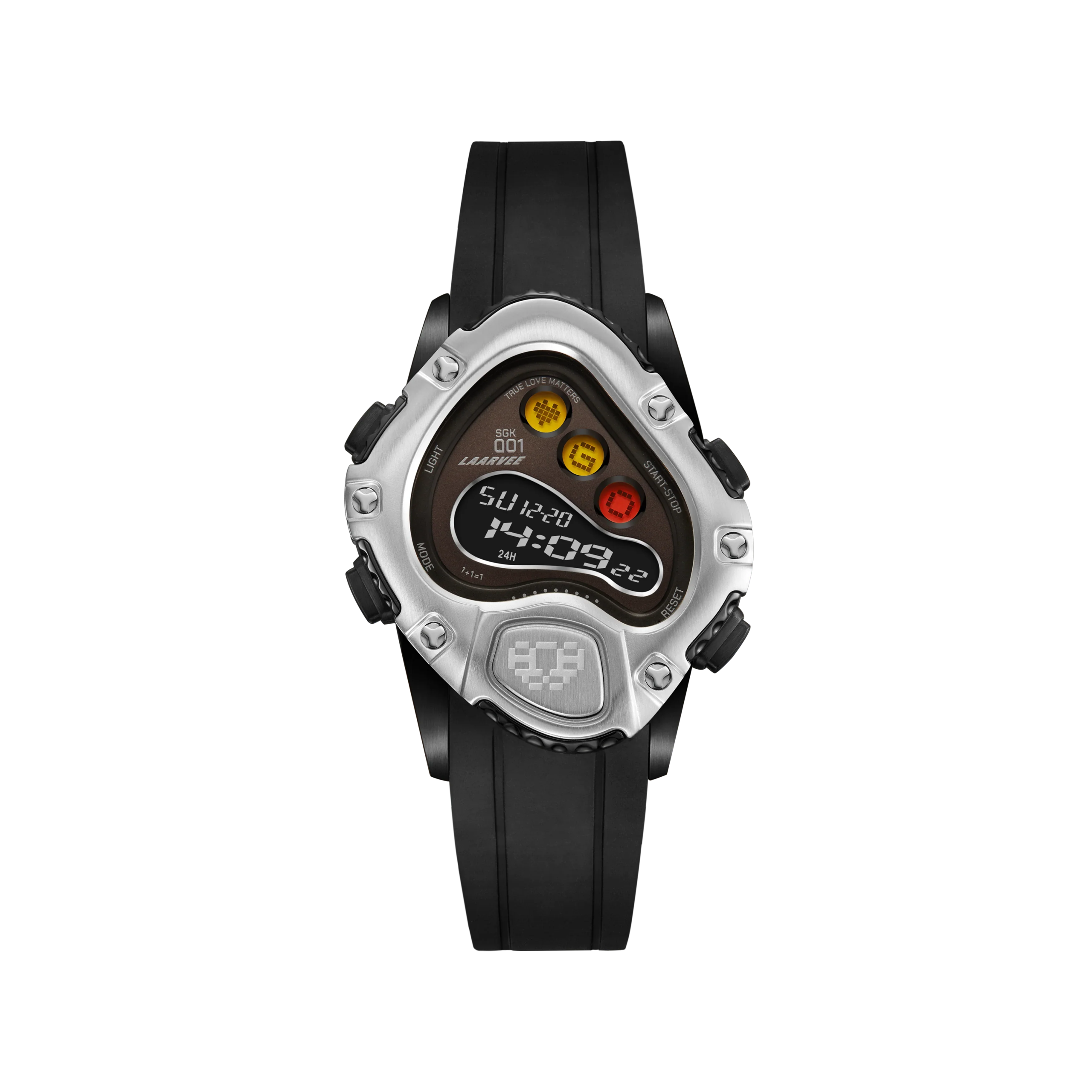 Laarvee Watch Sinngouki SGK001R-BLKSVRBLK