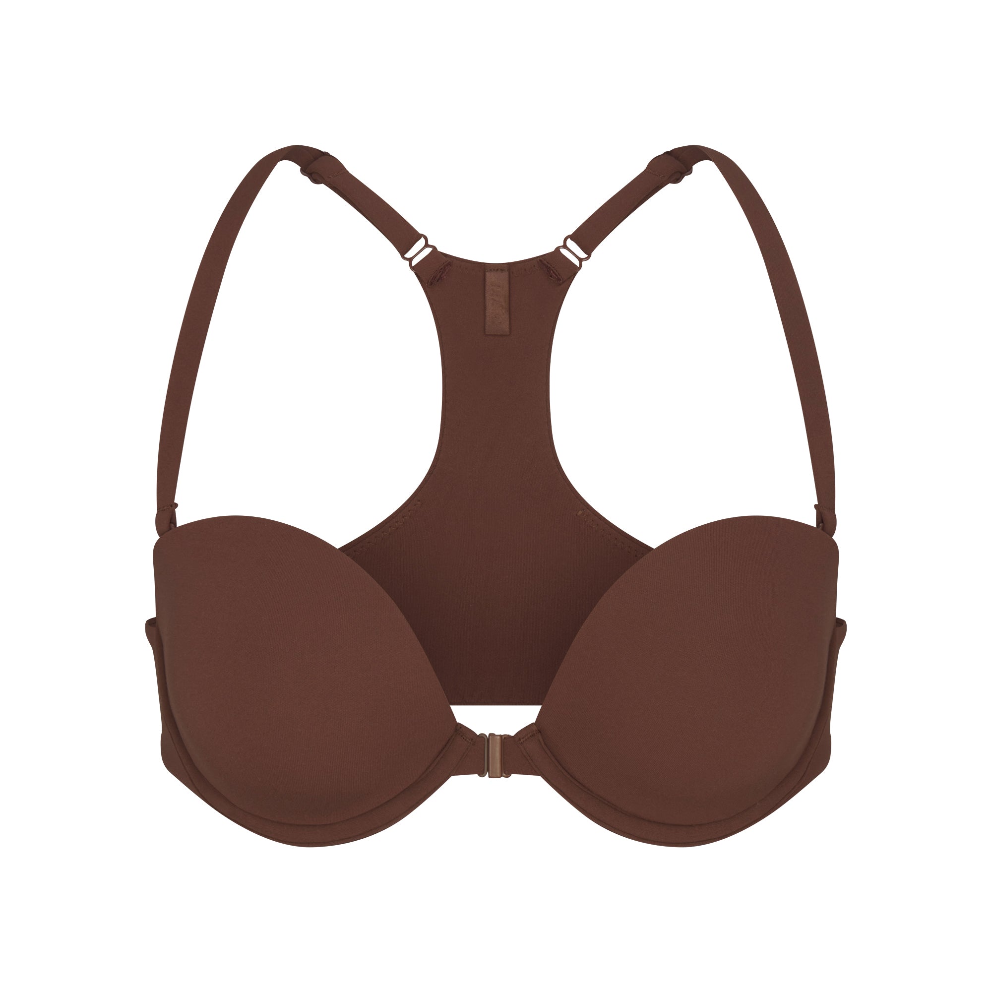 SKIMS FITS EVERYBODY RACERBACK DEMI BRA | COCOA