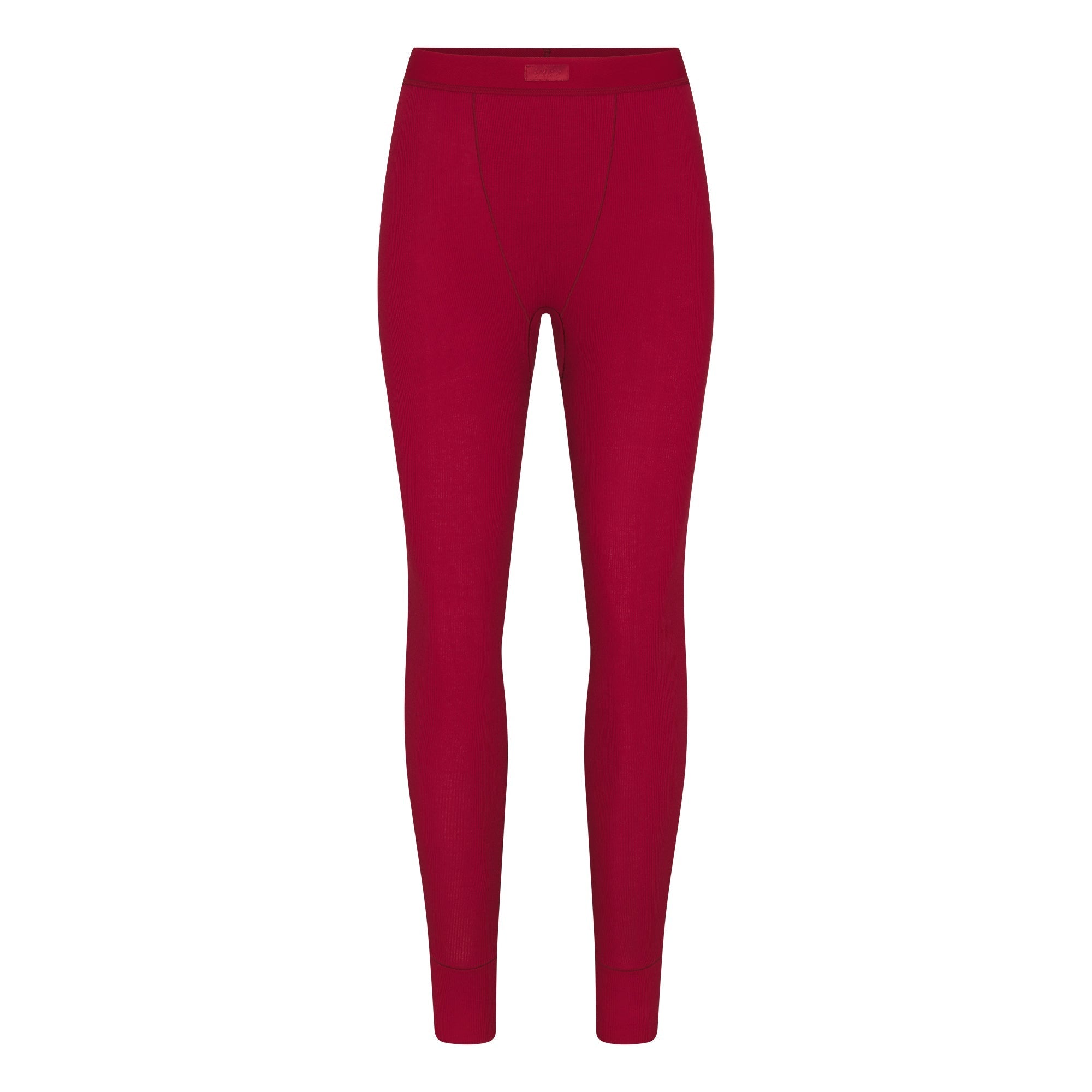 SKIMS COTTON RIB LEGGING | BRICK - Görsel 1